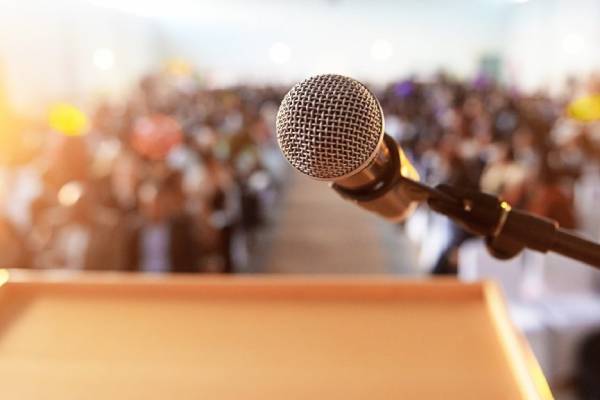 The art of public speaking